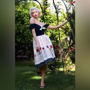 Pinup Girl Clothing Natalie Vase Dress
